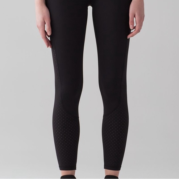 LK New Lululemon Mind Over Miles High Rise Run Leggings Tights Pants Womens 4 S - Picture 15 of 17